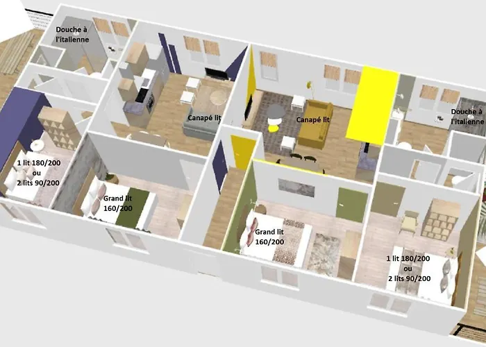 Le Duo Syrah Clim Entre Albi-toulouse & Les Du Tarn Feriehus Brens (Tarn)